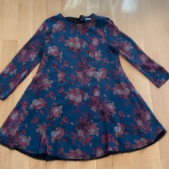 Floral long sleeved dress - Picture 2 of 7